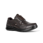 Zapatos confort clásico café