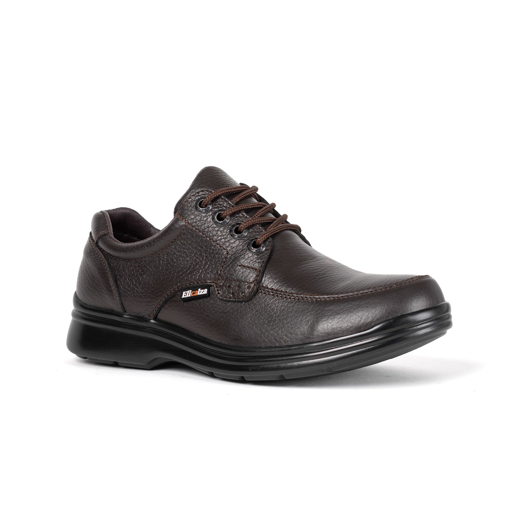 Zapatos confort clásico café