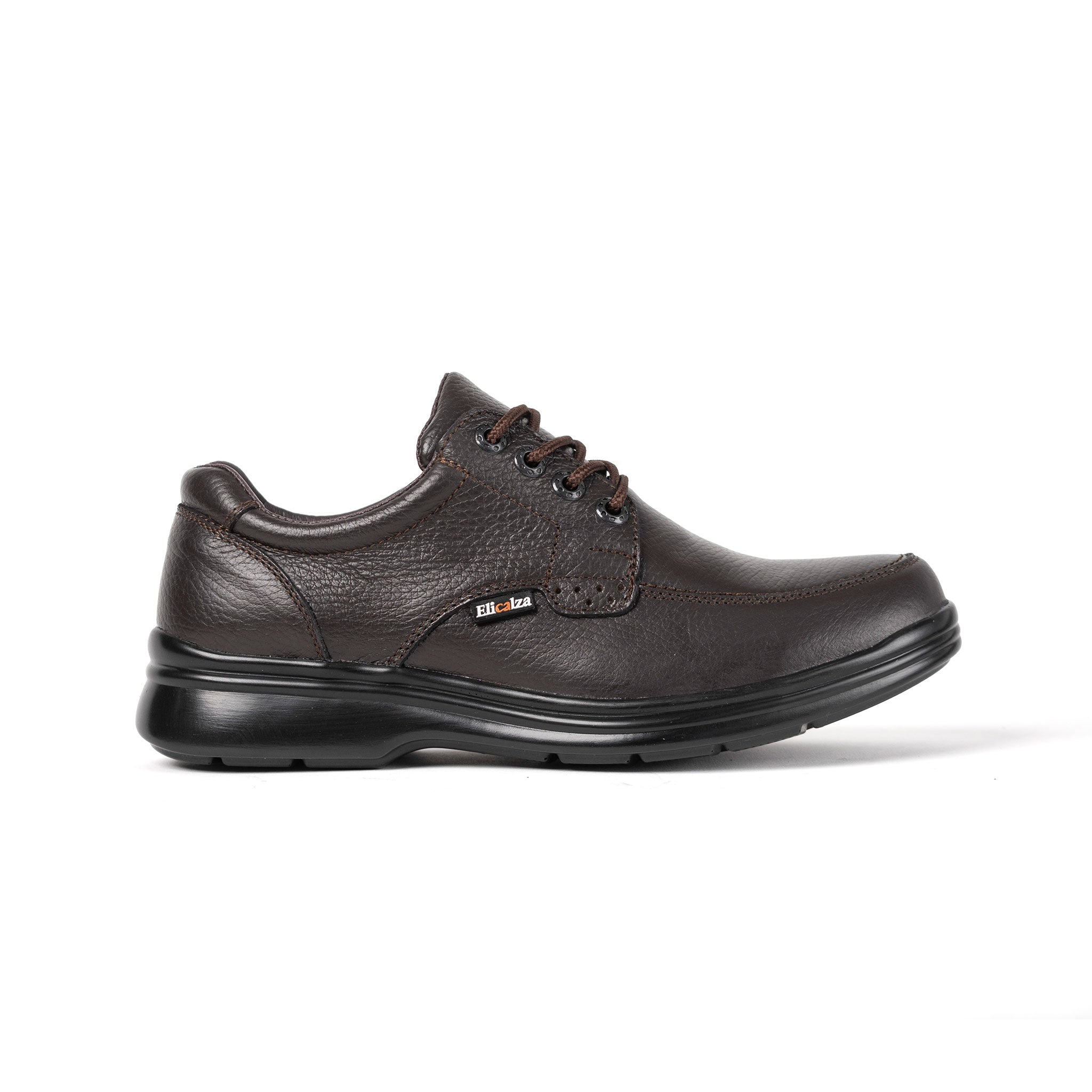 Zapatos confort clásico café