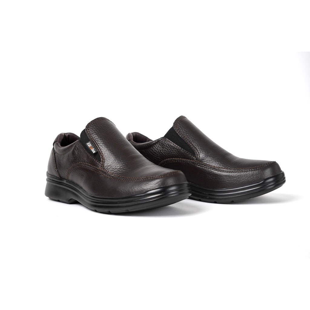 Zapatos confort flex café